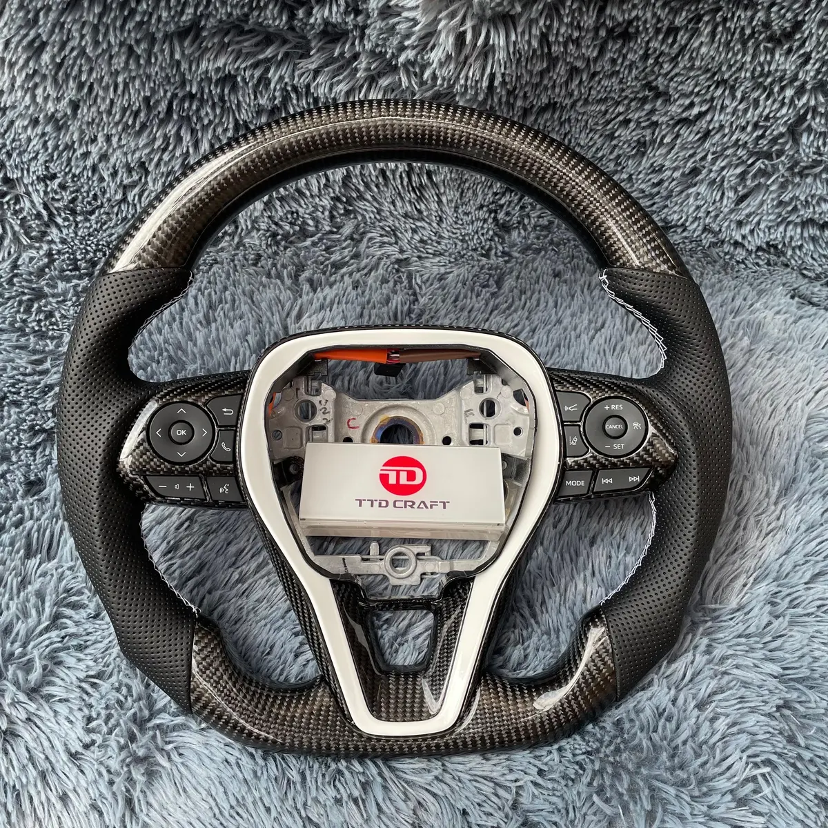 Ttd Craft Toyota 2019-2026 Corolla Hatchback Rav4 Carbon Fiber Steering Wheel 1