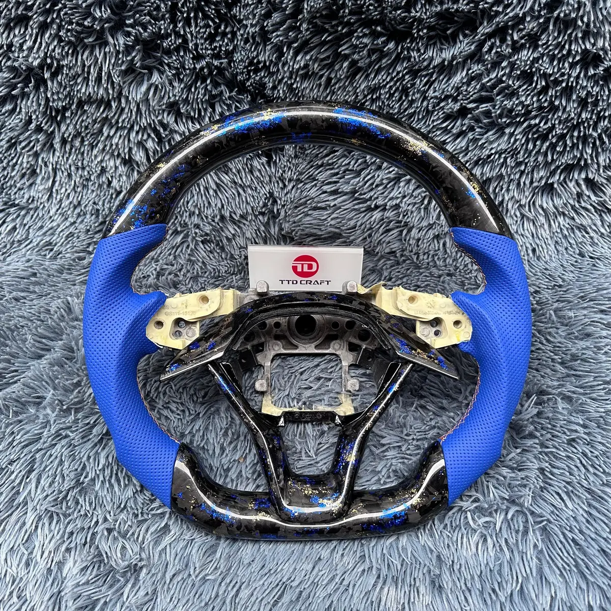 Ttd Craft 10Th Gen Honda 2018-2022 Accord / Insight Carbon Fiber Steering Wheel 1