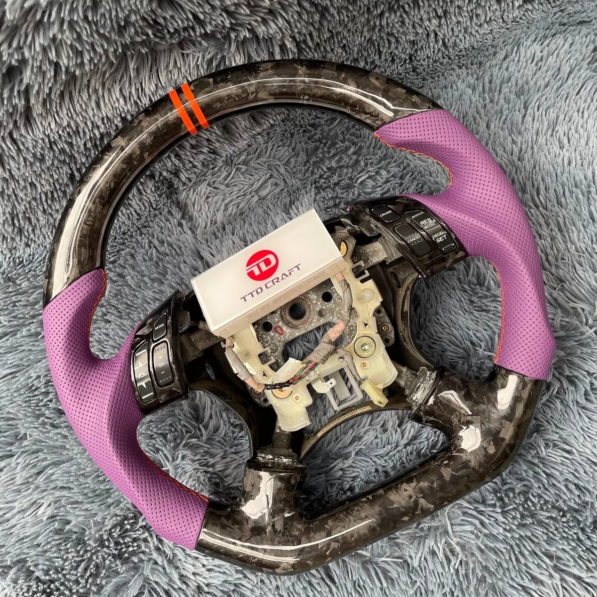 Carbon Fiber Steering Wheel For Honda 2005-2010 Odyssey Build | Ttd Craft 2