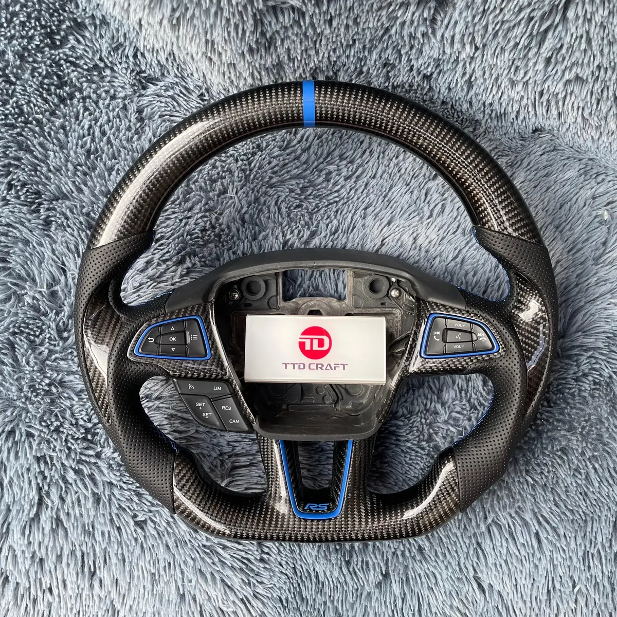 Ttd Craft Ford 2018-2019 Escape Carbon Fiber Steering Wheel 1