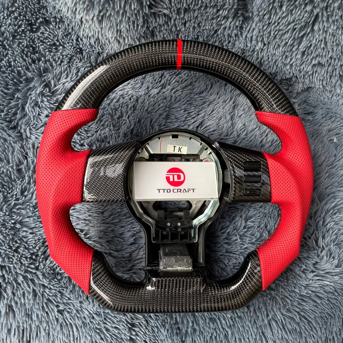 Ttd Craft Nissan 2005-2012 Xterra Carbon Fiber  Steering Wheel 1