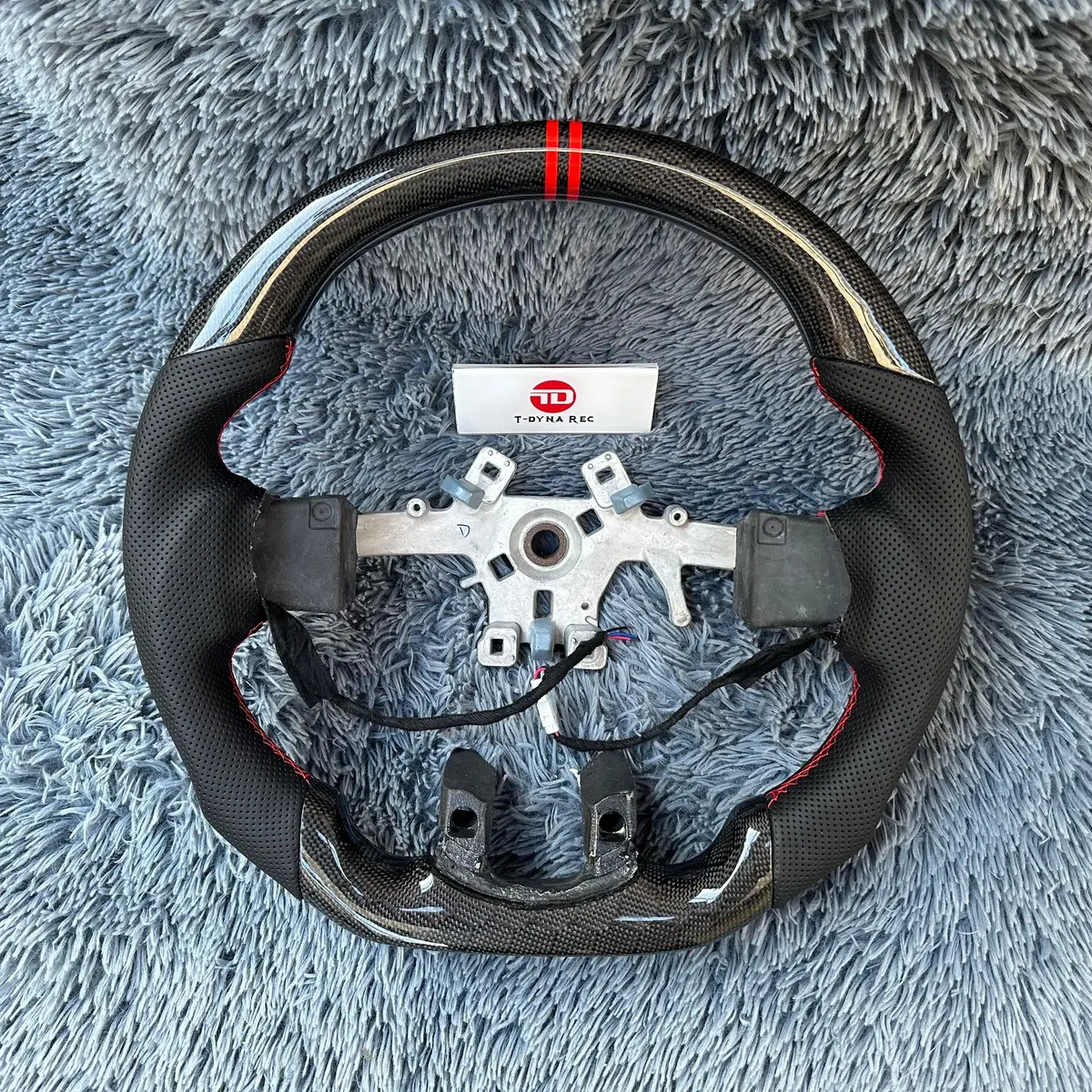 Ttd Craft Dodge 2013-2018 Ram 1500 2500 3500 Carbon Fiber Steering Wheel 1