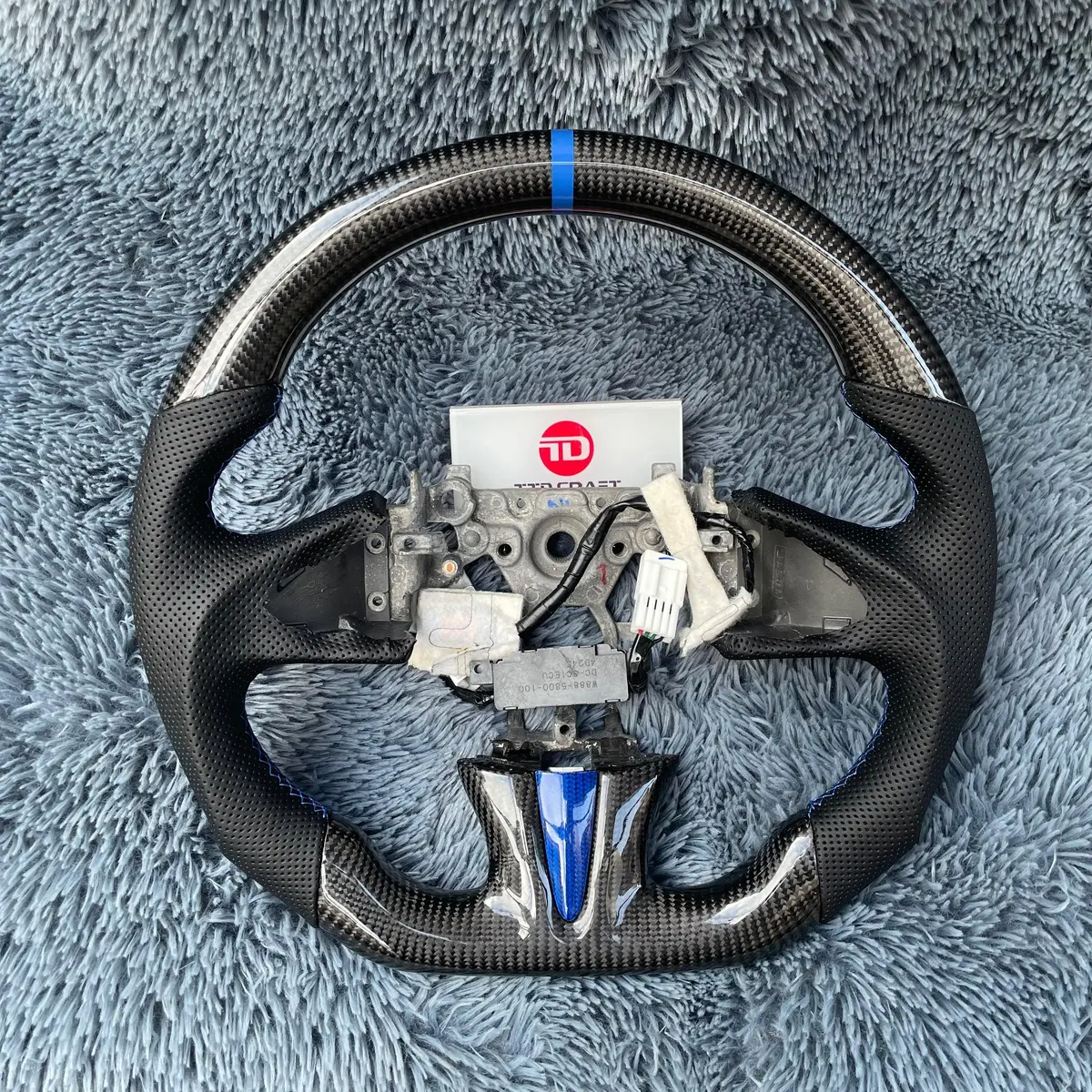 Ttd Craft Infiniti 2013-2017 Q50 Q50l Carbon Fiber Steering Wheel 1