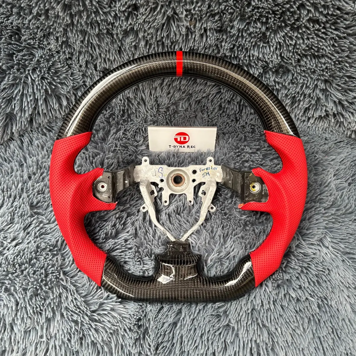 Subaru 2008-2014 Wrx Sti Carbon Fiber Steering Wheel |Ttd Craft 1