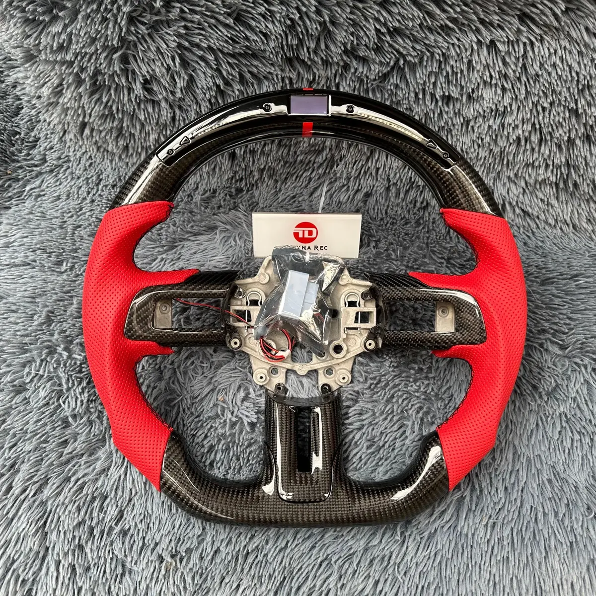 Ttd Craft Ford 2018-2023 Mustang Carbon Fiber Steering Wheel 1