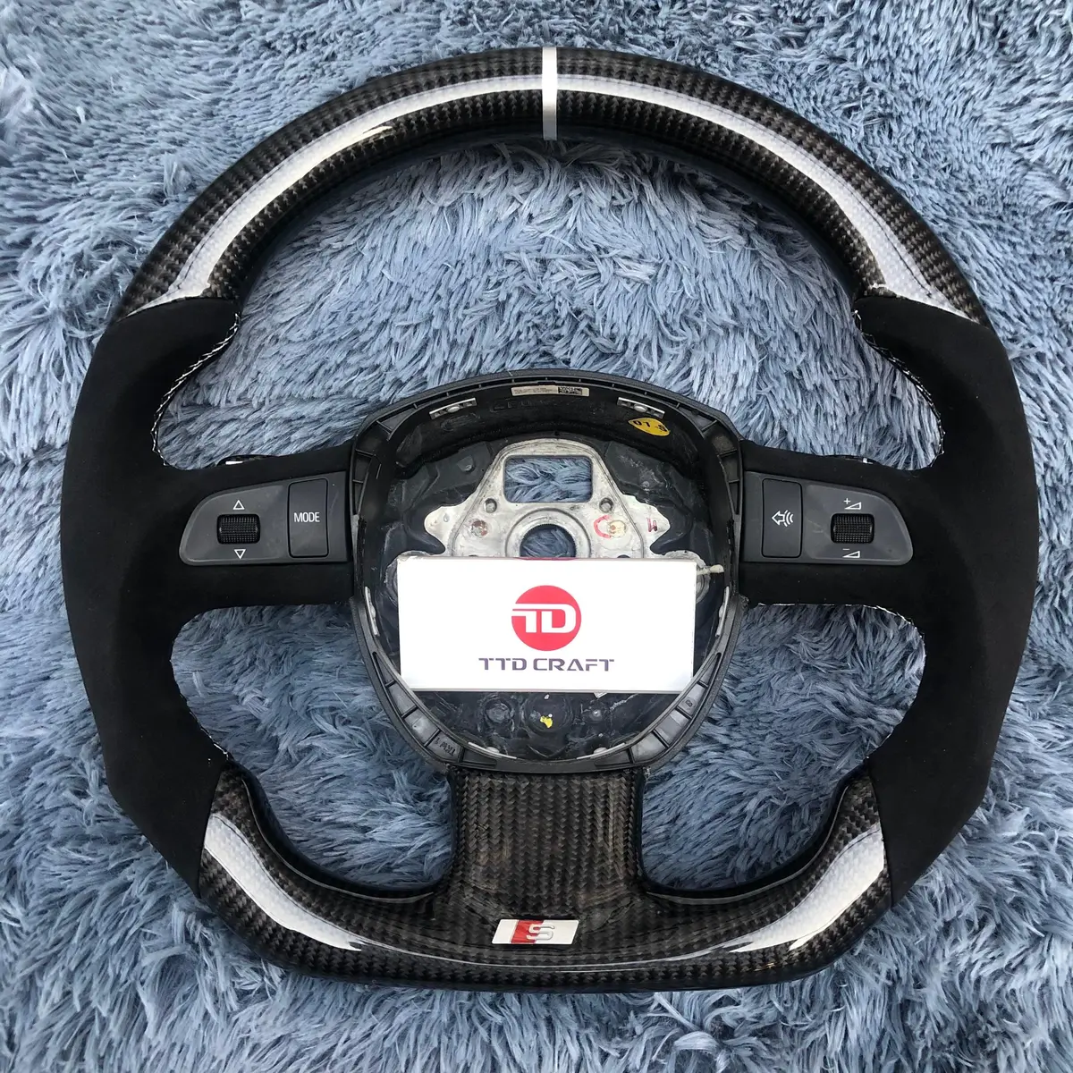 Ttd Craft Audi A3 A4 A5 A6 A8 Q7 S4 S5 Rs4 Rs5 Carbon Fiber Steering Wheel 1