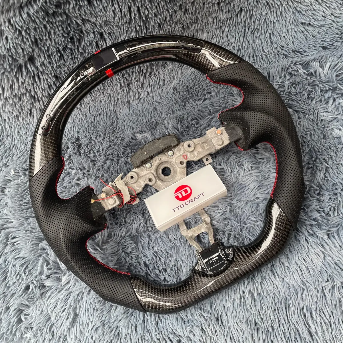 Ttd Craft Nissan 2009-2014 Maxima Carbon Fiber Steering Wheel 2