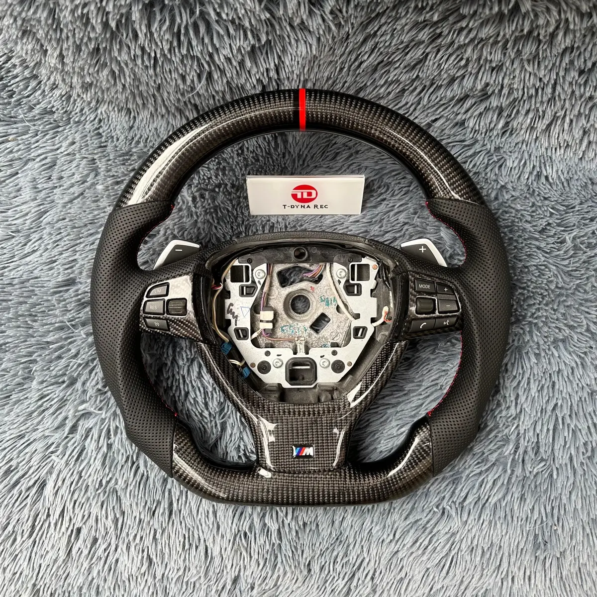 Ttd Craft Bmw F10 F11 F07 F06 F12 F13 F01 F02 F03 F04 Carbon Fiber Steering Wheel 1