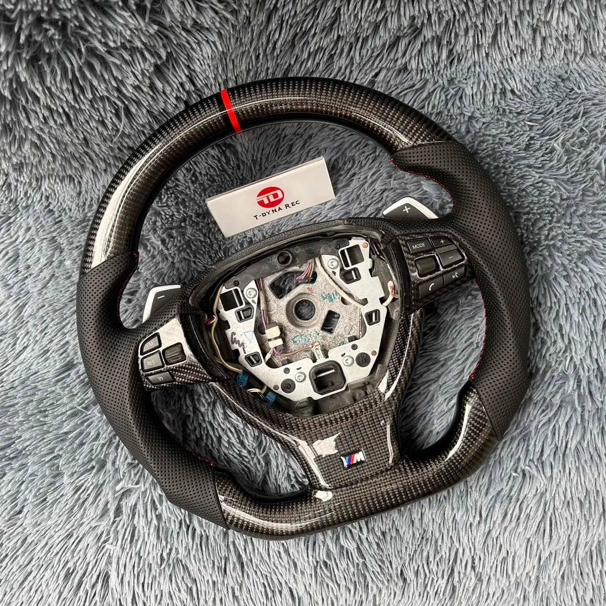 Ttd Craft Bmw F10 F11 F07 F06 F12 F13 F01 F02 F03 F04 Carbon Fiber Steering Wheel 2