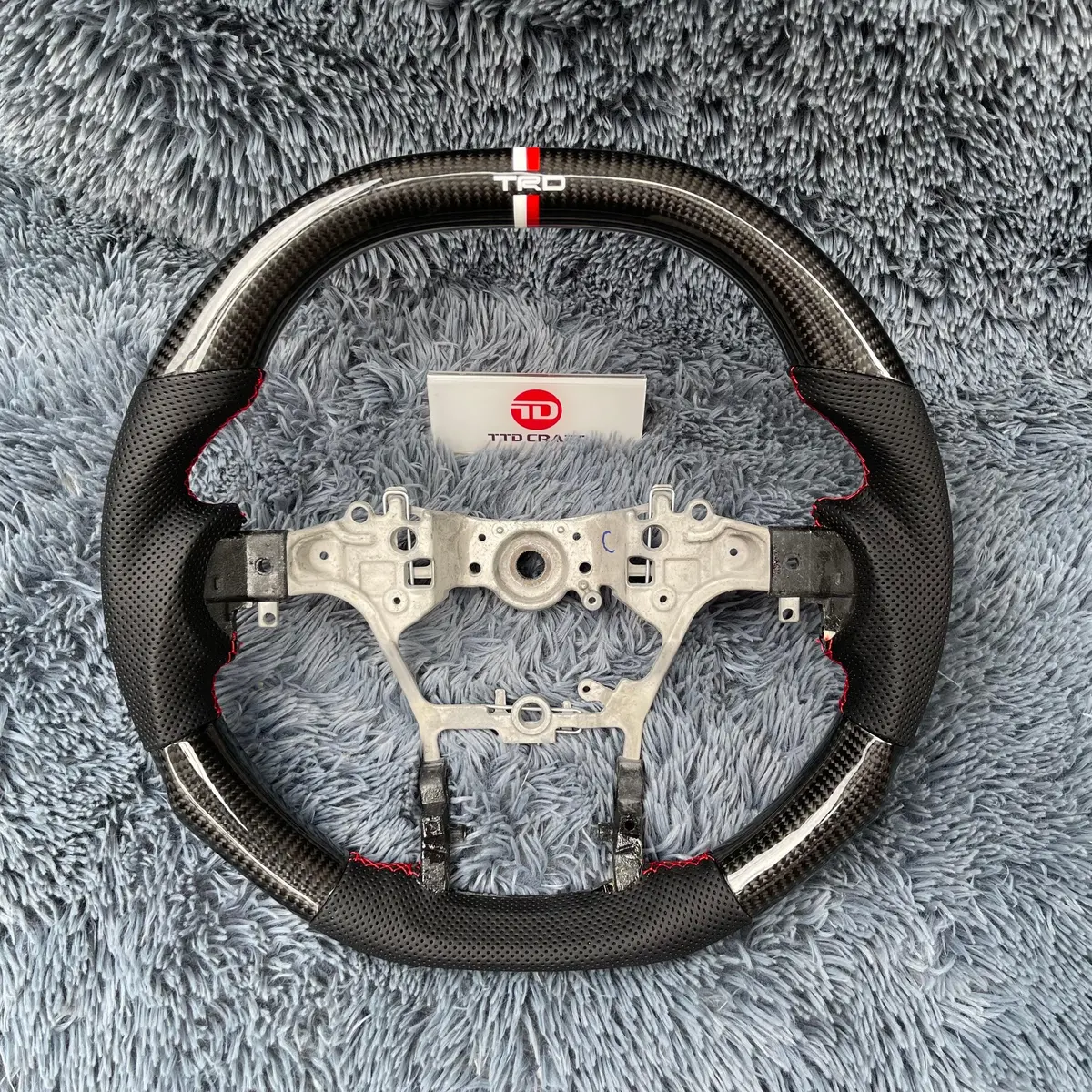 Ttd Craft Toyota 2014 -2026 Hilux Revo Carbon Fiber Steering Wheel 1