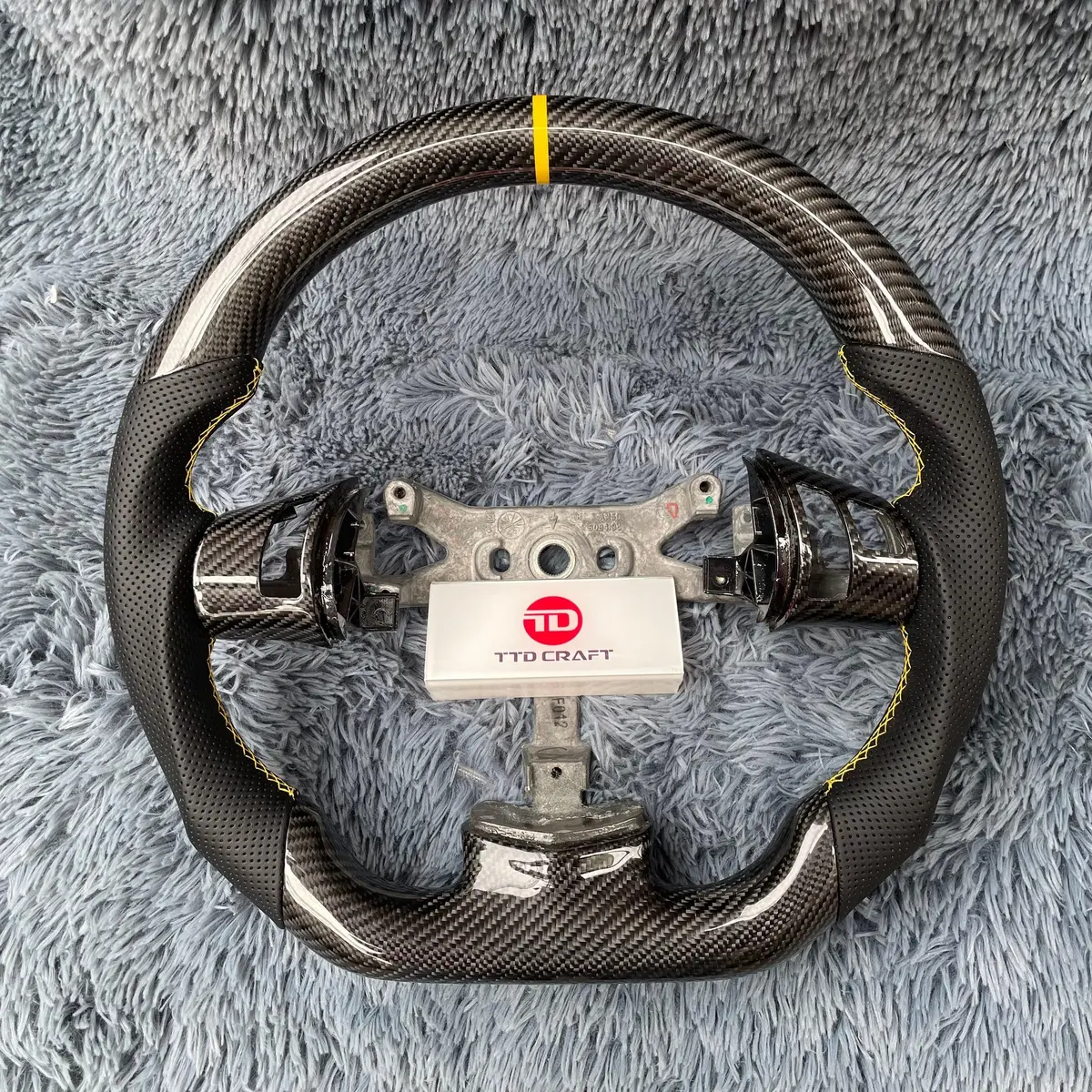 Ttd Craft Chevrolet 2006-2011 Hhr /2005-2010 Cobalt  Carbon Fiber Steering Wheel 1