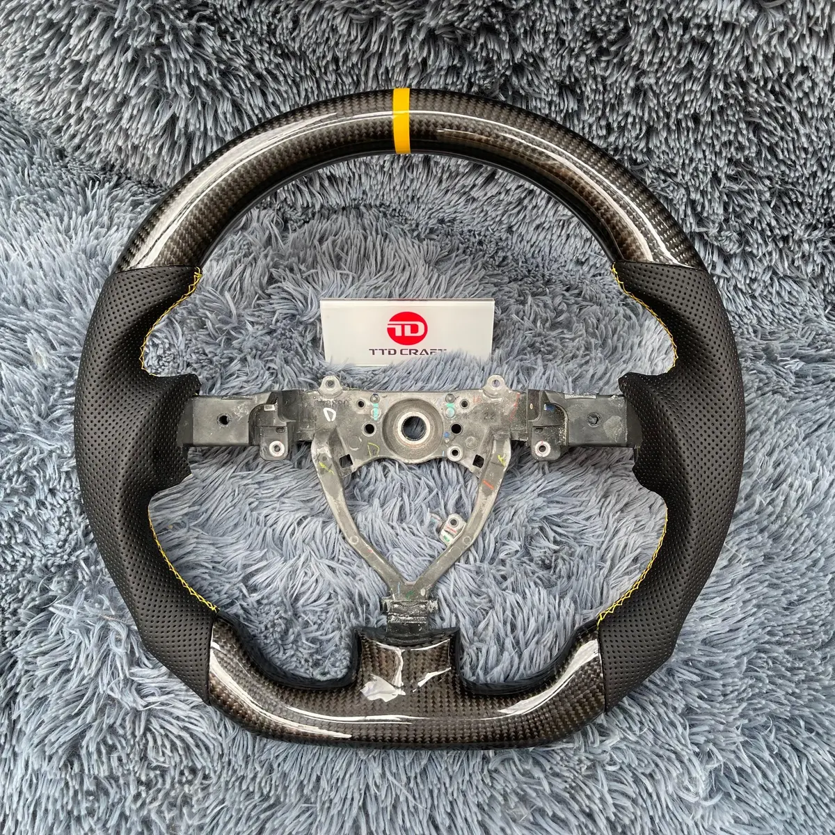 Ttd Craft 2006-2017  Fj Cruiser Carbon  Fiber  Steering Wheel 1
