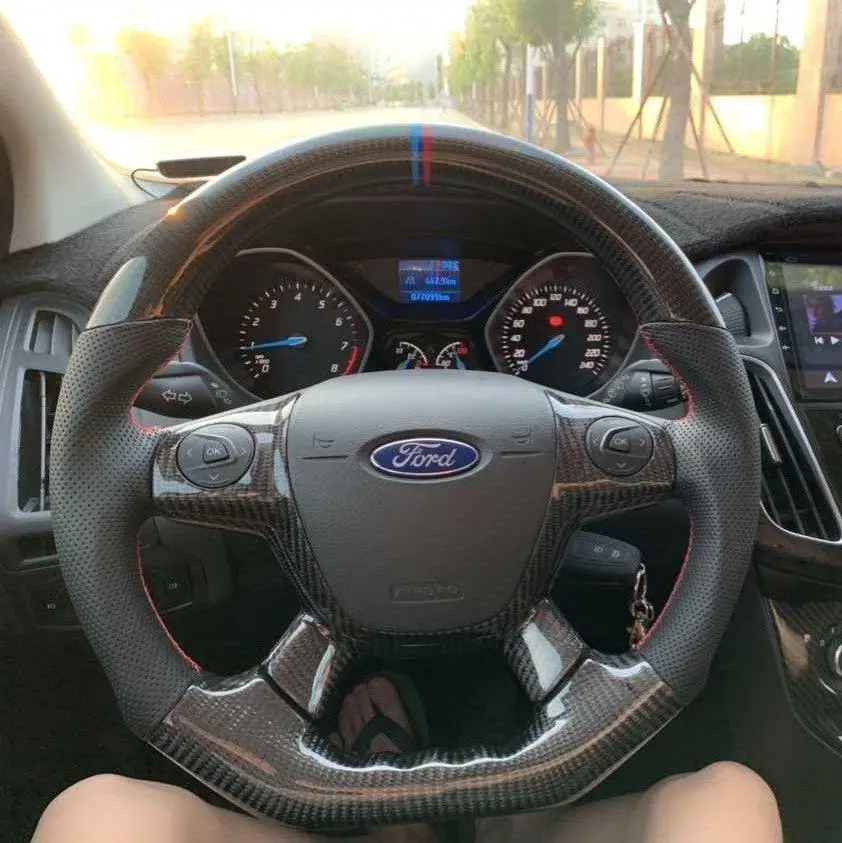 Ttd Craft Ford 2012-2014 Focus C-Max Carbon Fiber Steering Wheel 1