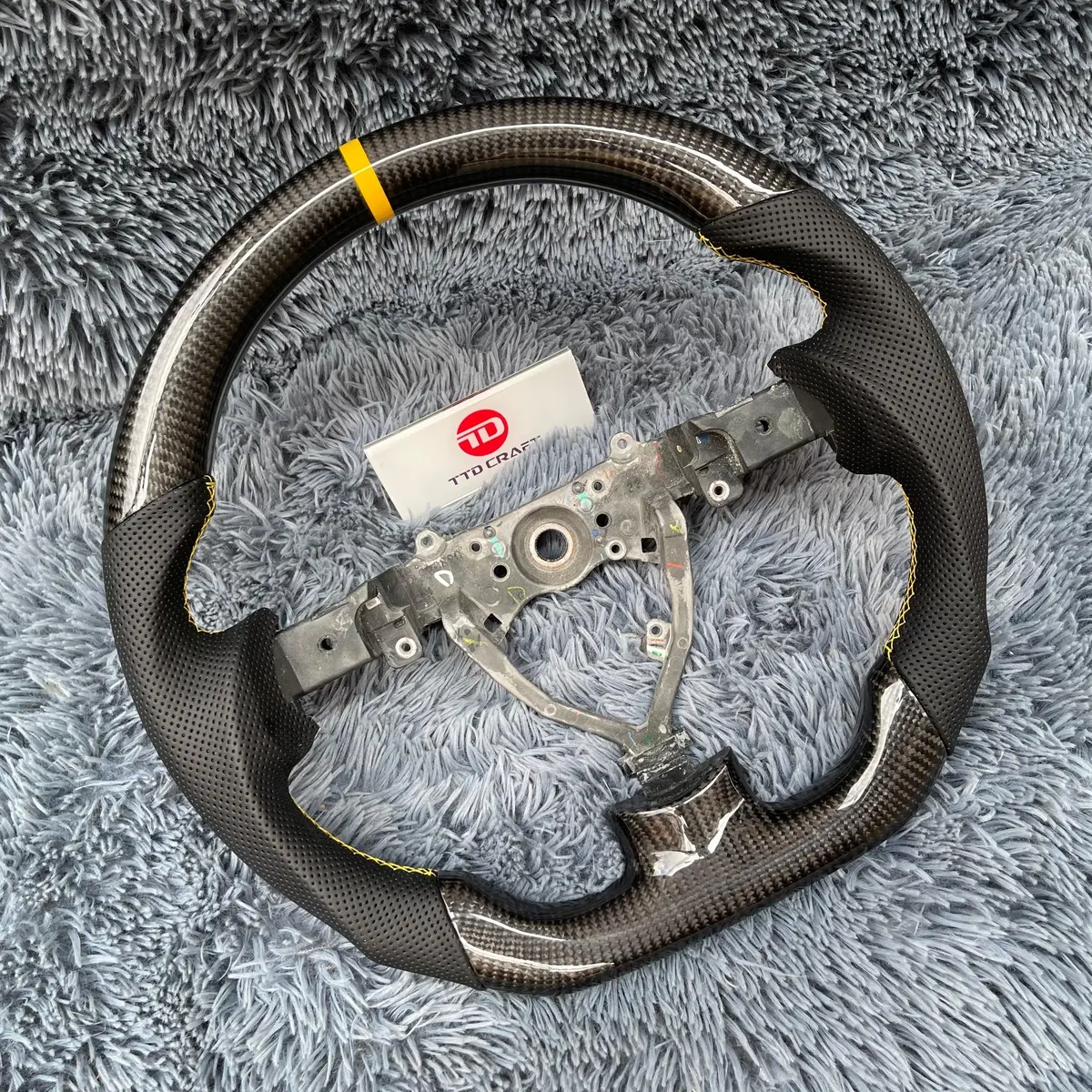 Ttd Craft 2006-2017 Fj Cruiser Carbon Fiber Steering Wheel 2