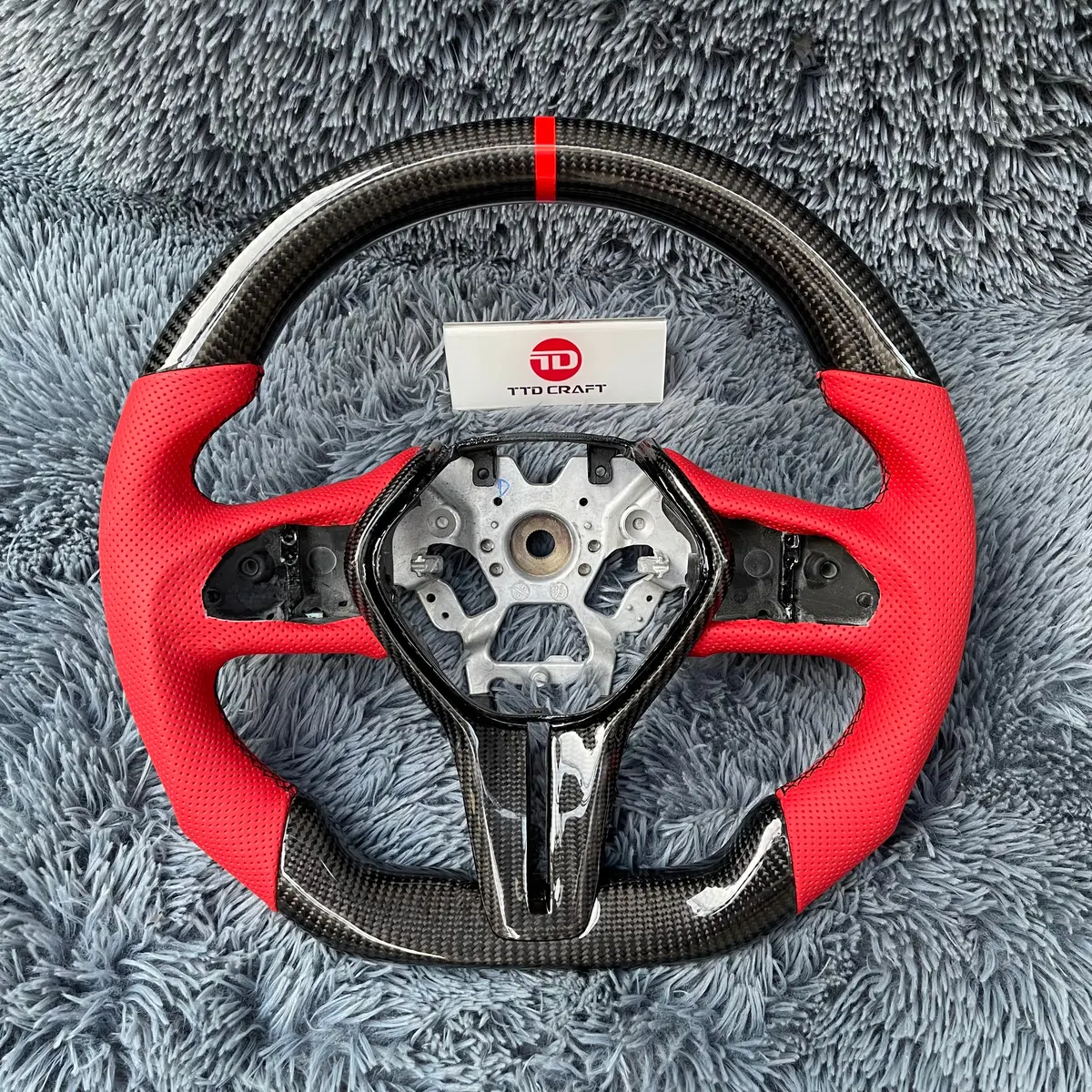 Ttd Craft Infiniti 2018-2025 Q50 Carbon Fiber Steering Wheel 1