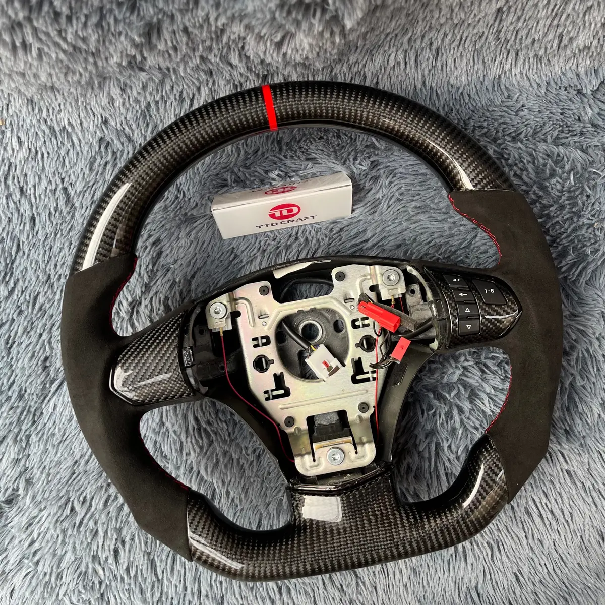 Custom Corvette C6 2006-2013 C6 Z06 Alcantara Carbon Fiber |Ttd Craft 2