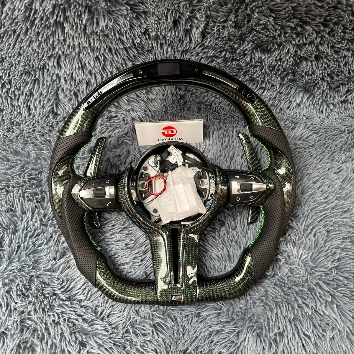 Ttd Craft Bmw M2 M3 M4 F40 F30 F32 F87 F80 F82 Carbon Fiber Steering Wheel With Led 1