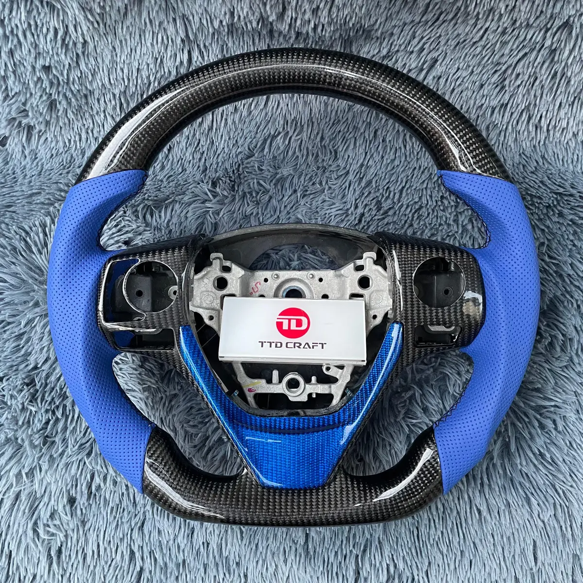 Ttd Craft Toyota 2014-2018 Corolla / 2013-2018 Rav4 Carbon Fiber Steering Wheel 1