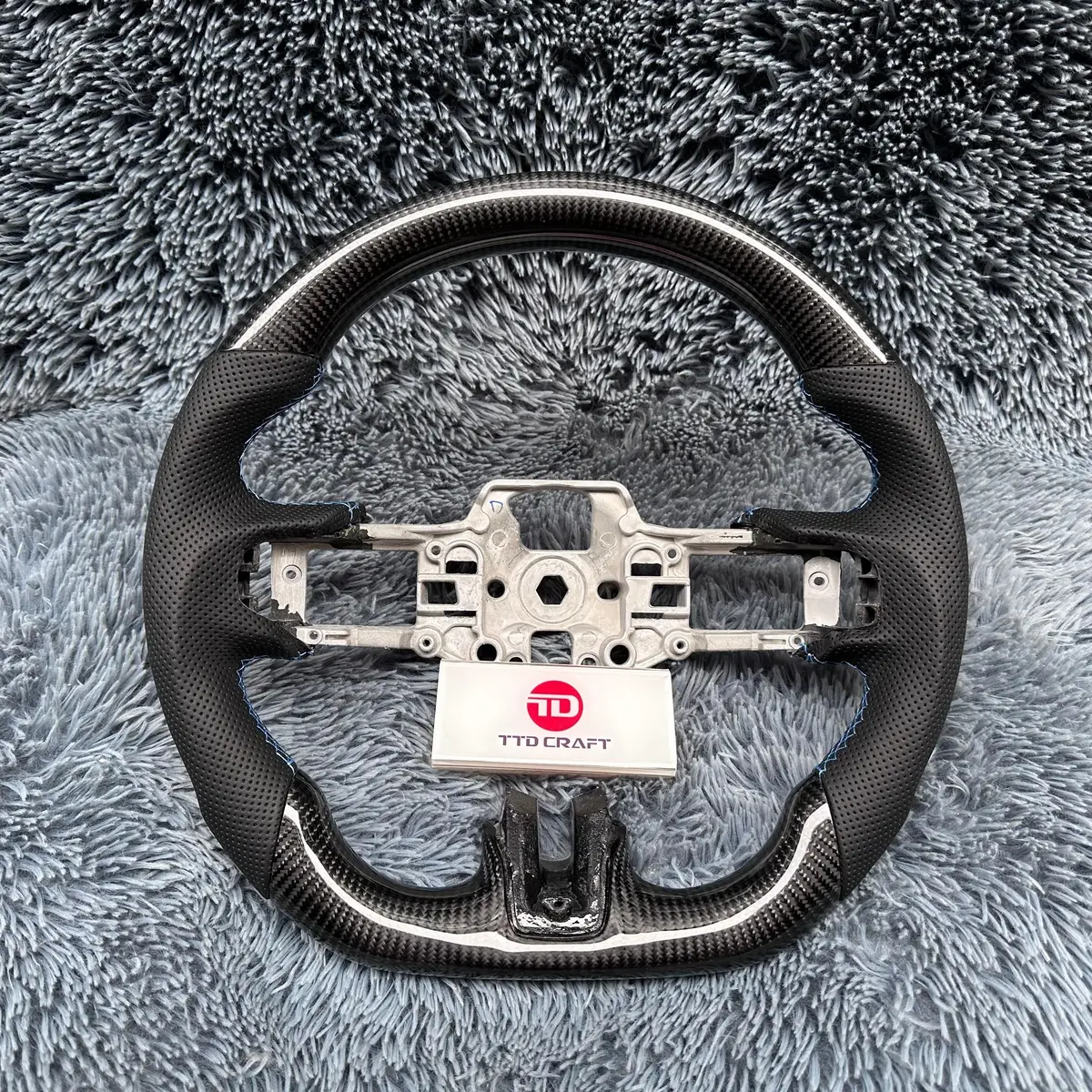 Ttd Craft Ford 2015-2017 Mustang Carbon Fiber Steering Wheel 1