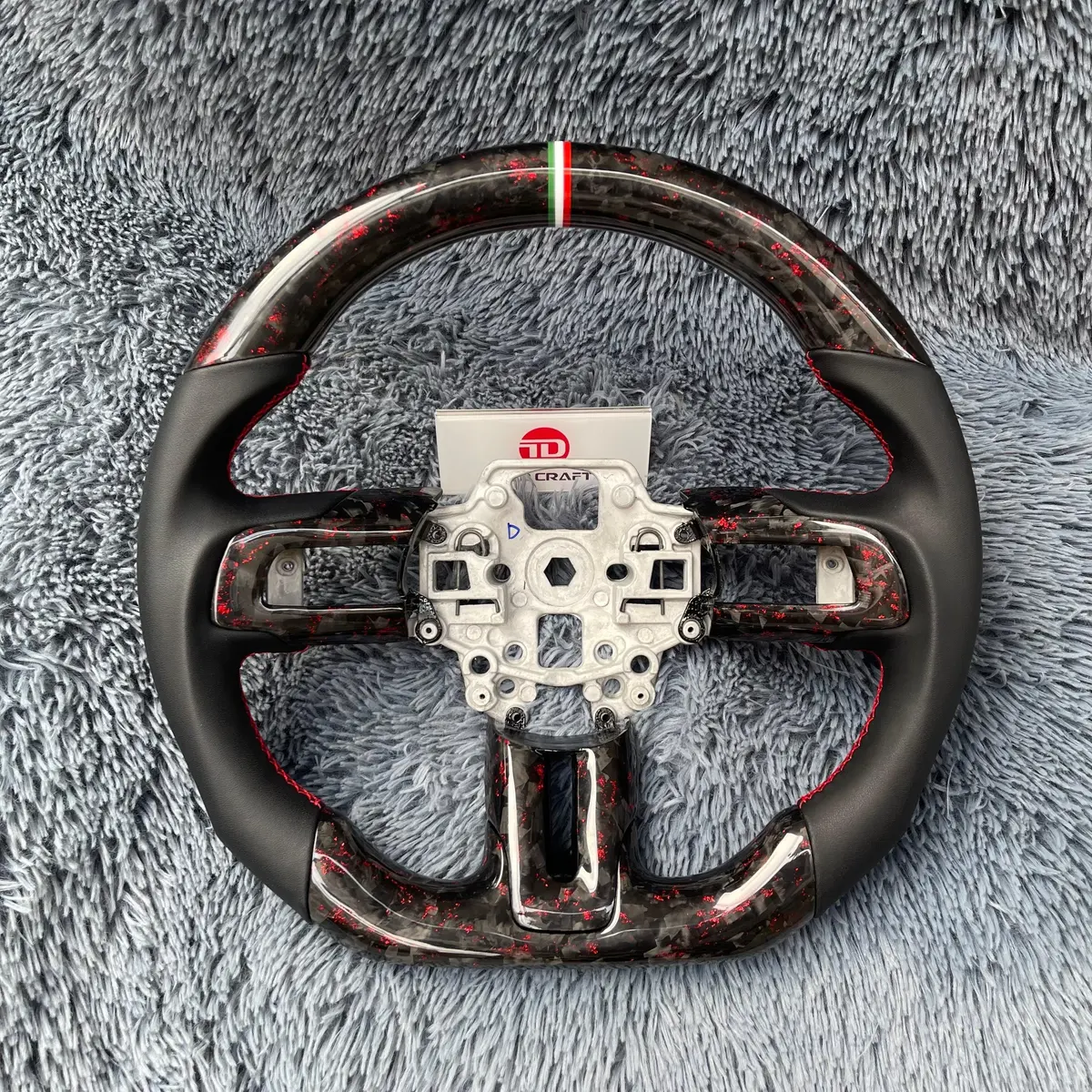 Ttd Craft Ford 2015-2017 Mustang Carbon Fiber Steering Wheel 1