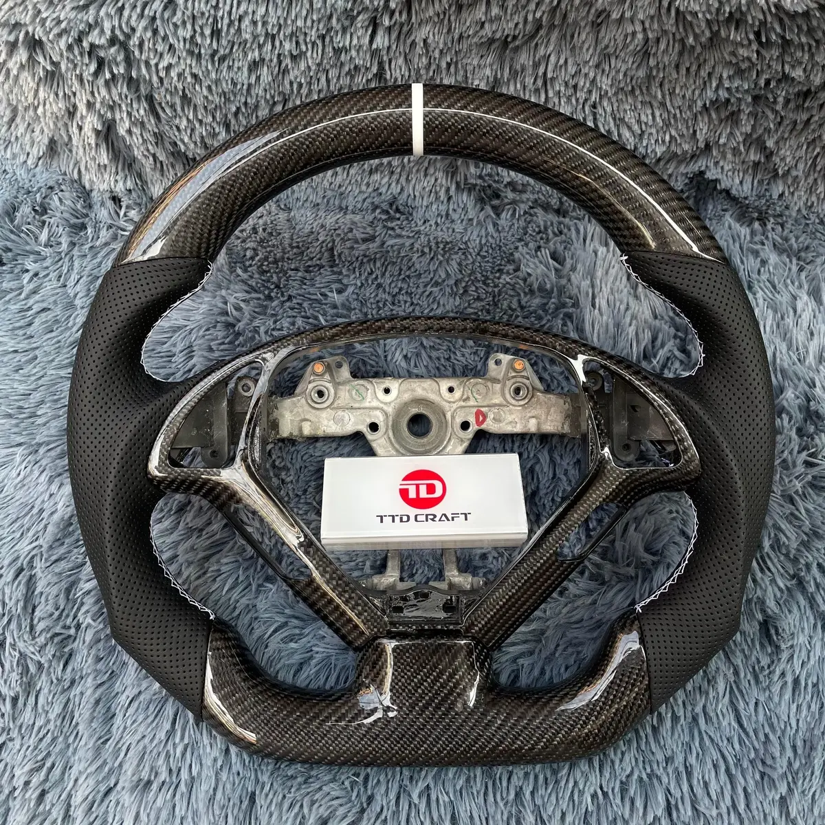 Ttd Craft Infiniti 2013-2017 Qx50 Carbon Fiber Steering Wheel 1