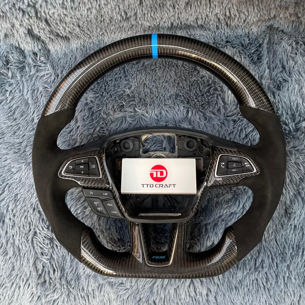 Ttd Craft Ford 2018-2019 Escape Carbon Fiber Steering Wheel 1