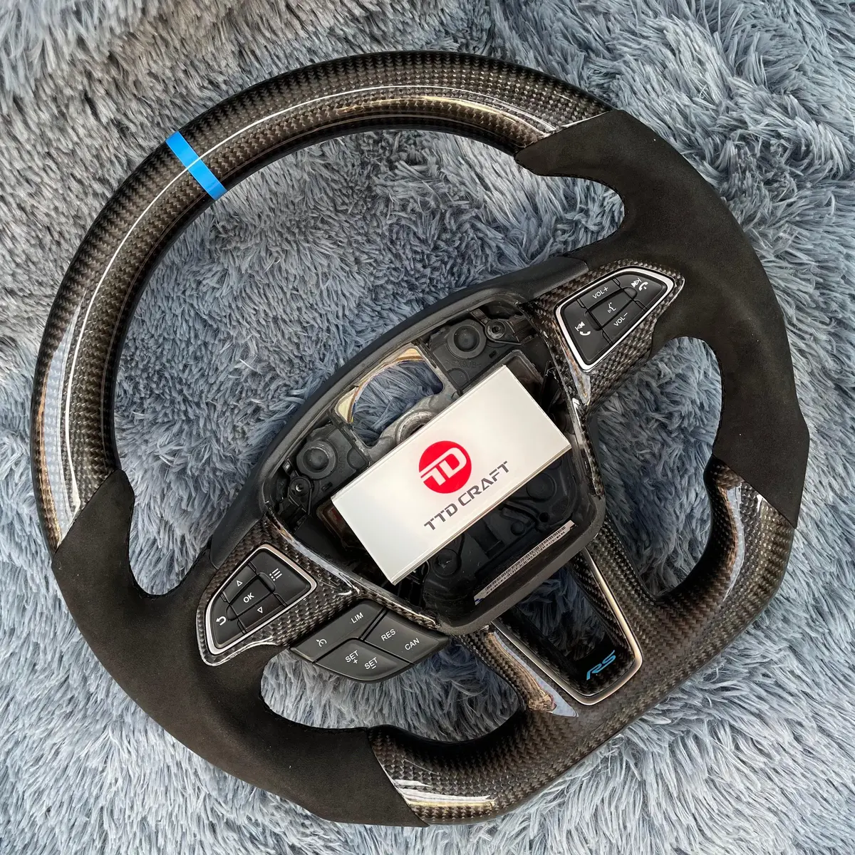Ttd Craft Ford 2018-2019 Escape Carbon Fiber Steering Wheel 2