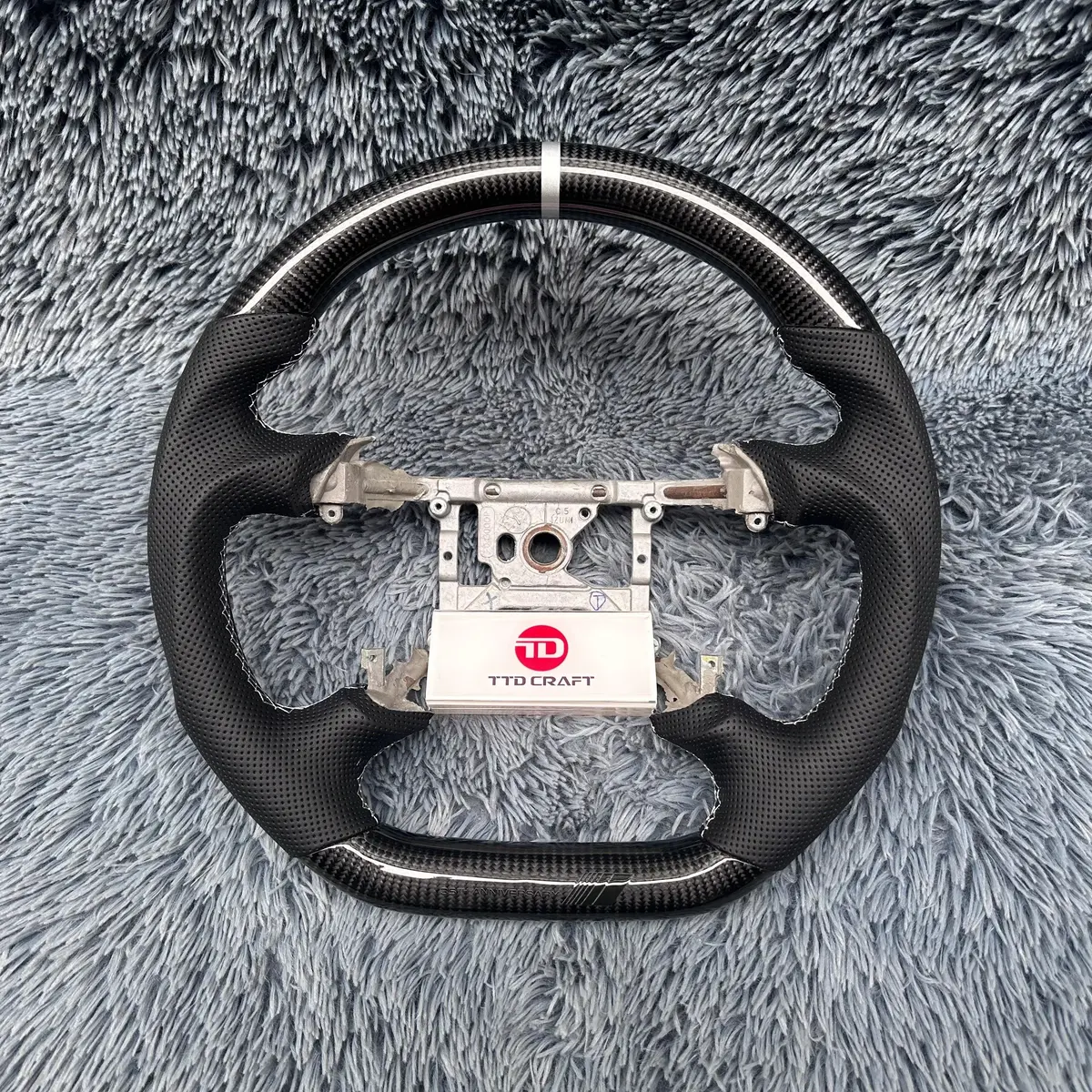 Ttd Craft Ford 1994-2004 Mustang Carbon Fiber Steering Wheel 1