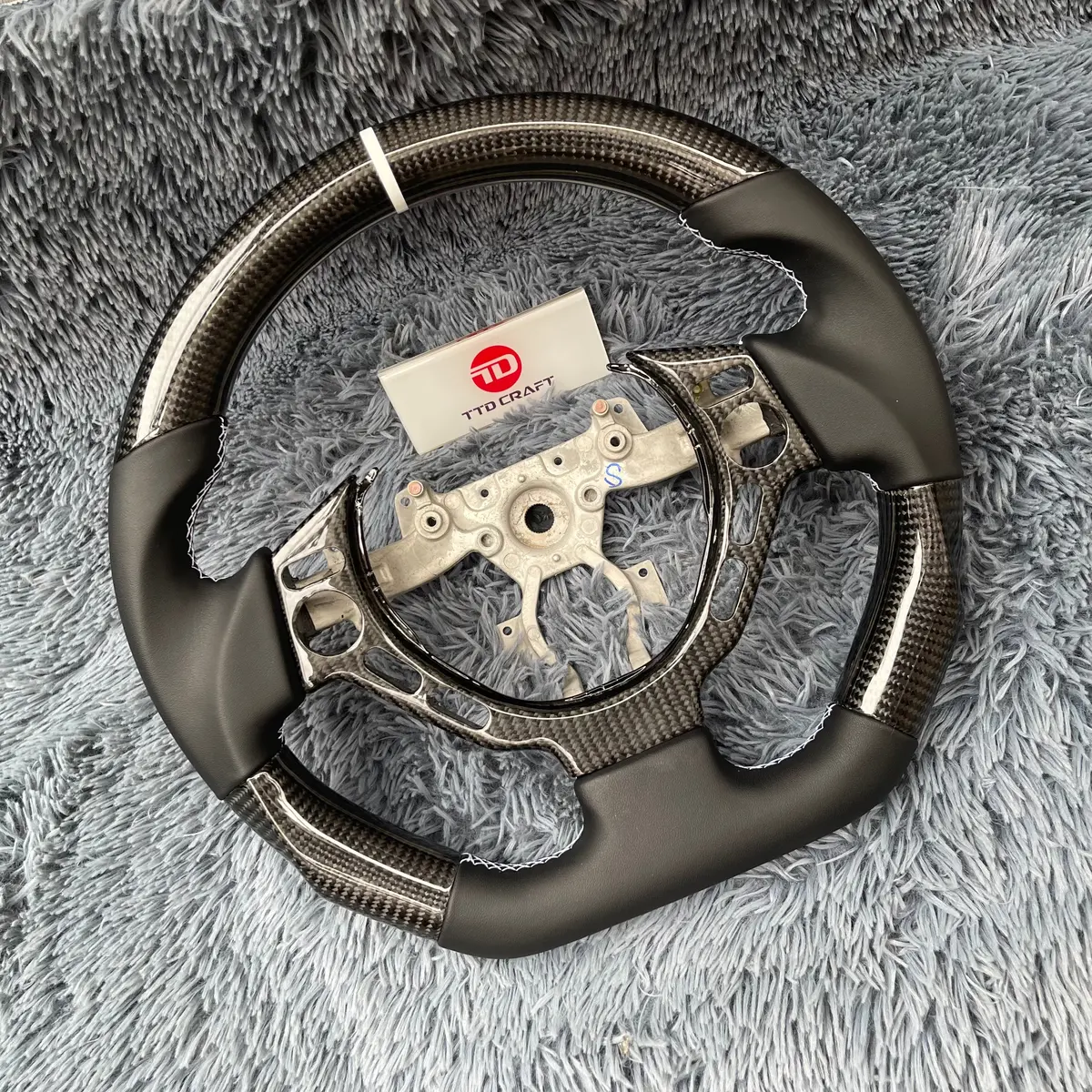 Real Carbon Fiber Steering Wheel For Nissan 2009-2016 Gtr | Ttd Craft 2