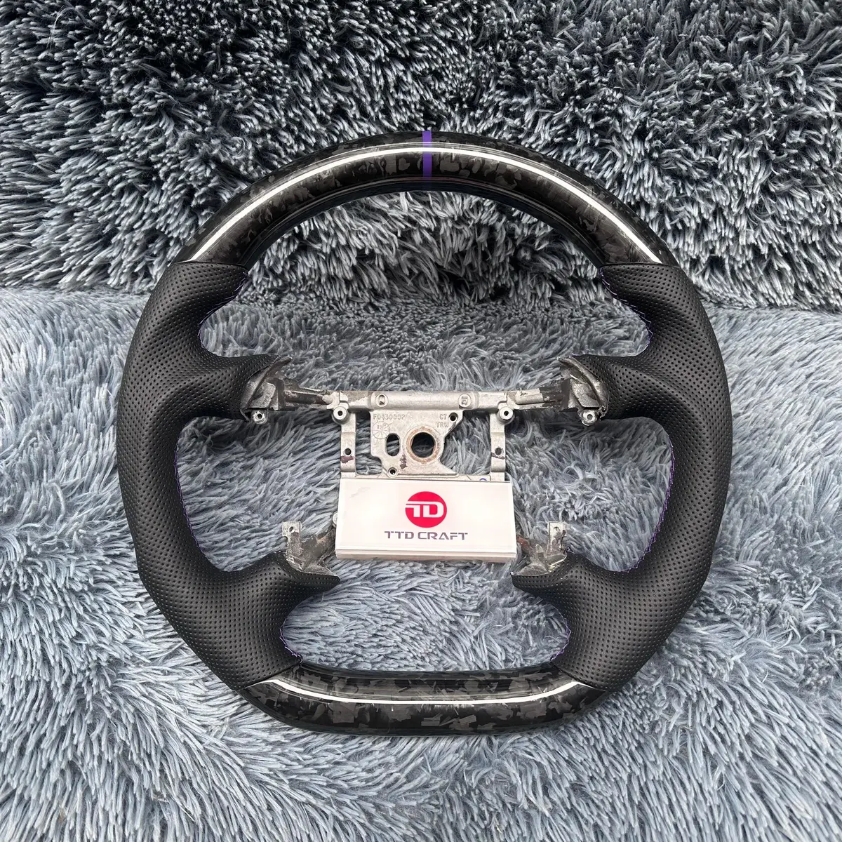 Ttd Craft Ford 1994-2004 Mustang Carbon Fiber Steering Wheel 1