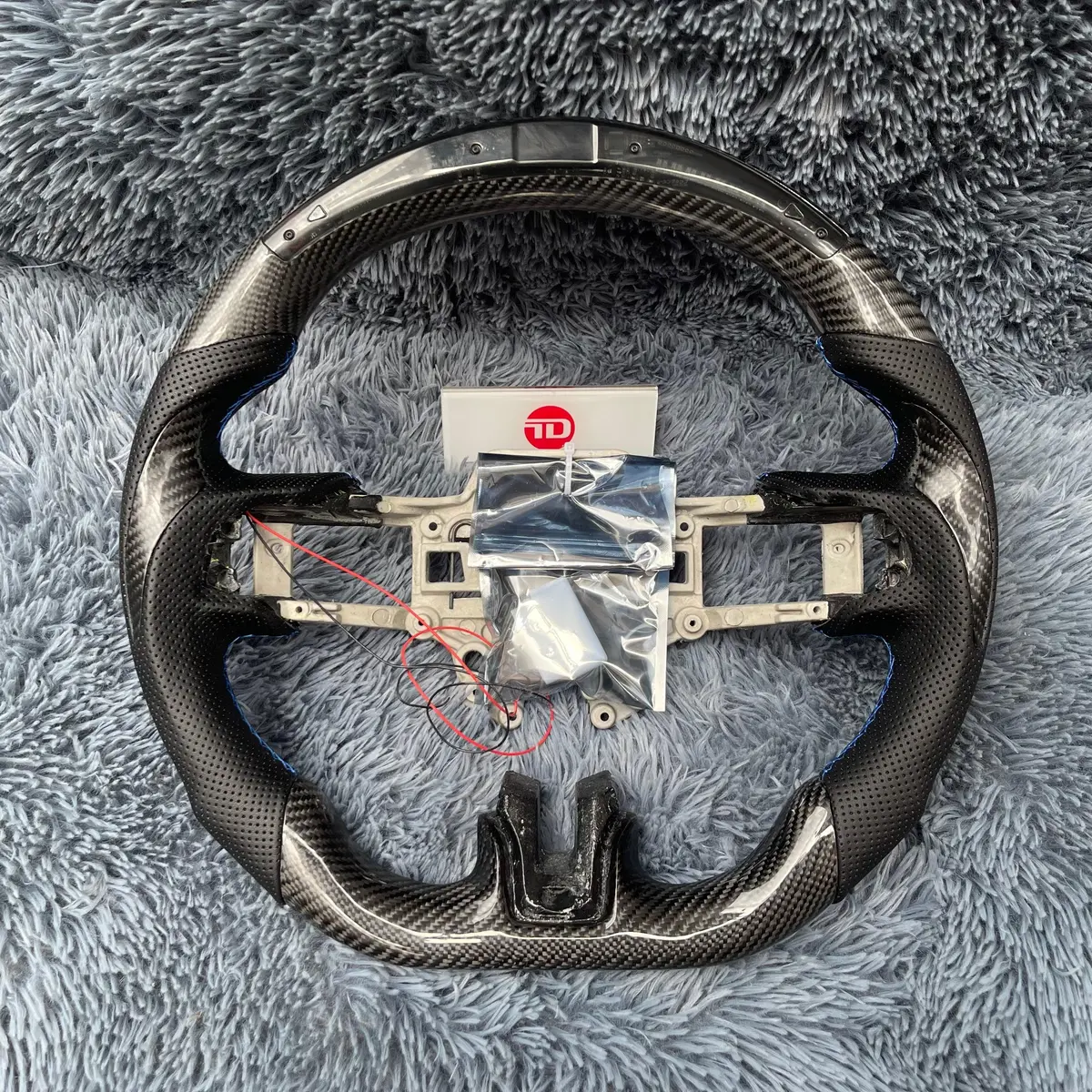 Ttd Craft Ford 2015-2017 Mustang Carbon Fiber Steering Wheel 1
