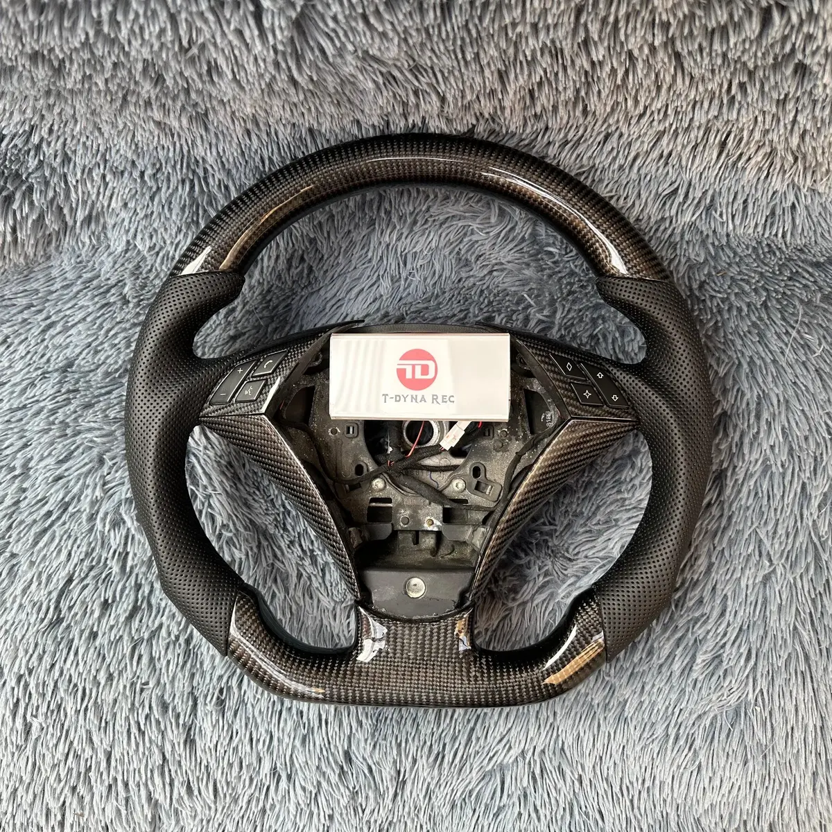 Ttd Craft Bmw 5 Series E60 E61 E65 Carbon Fiber Steering Wheel 1