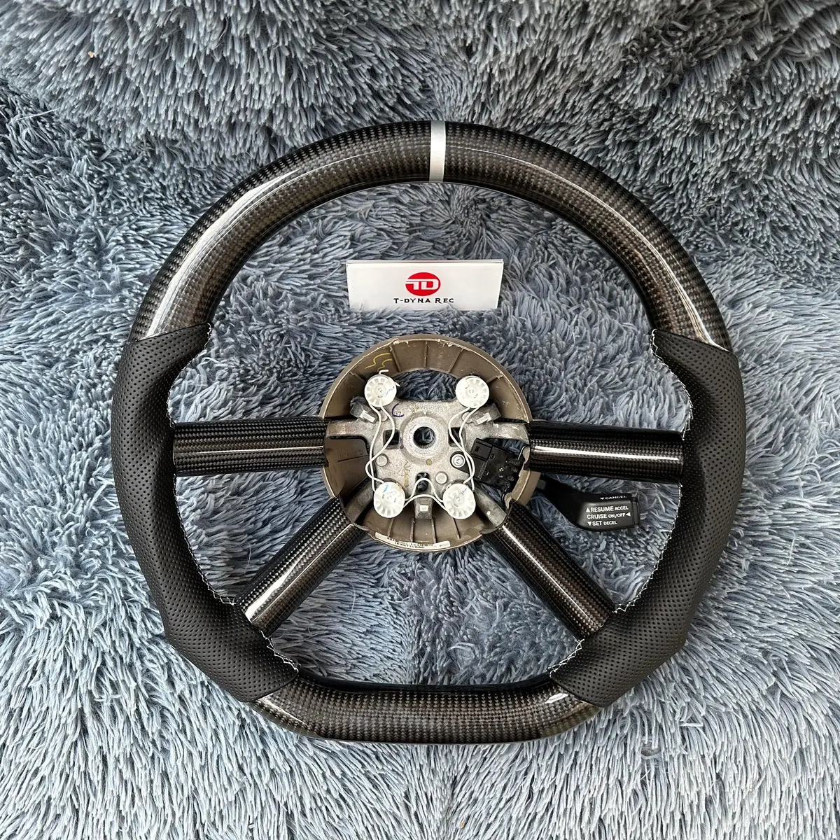 Ttd Craft Jeep 2007-2010 Wrangler Carbon Fiber Steering Wheel 1