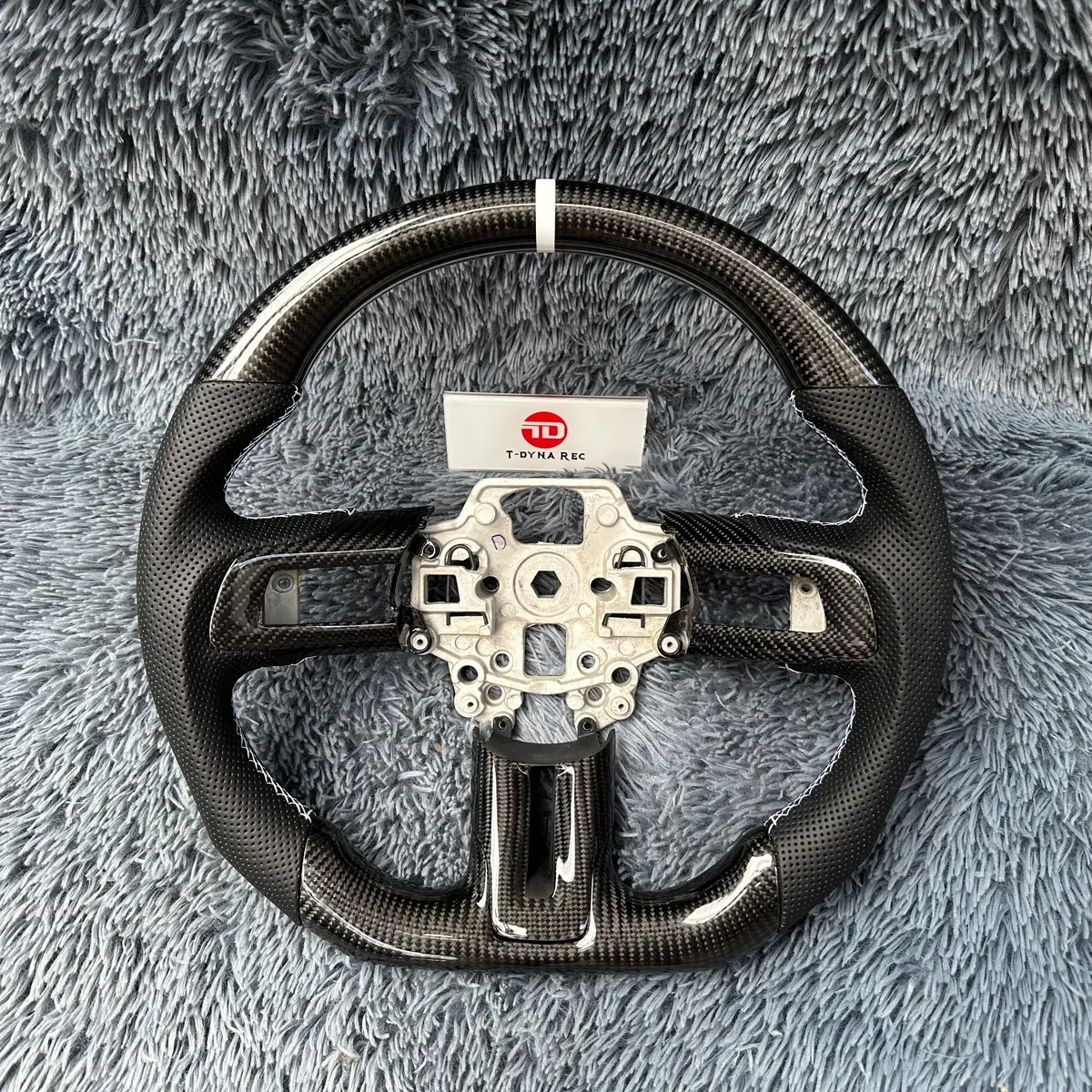 Ttd Craft Ford 2015-2017 Mustang Carbon Fiber Steering Wheel 1