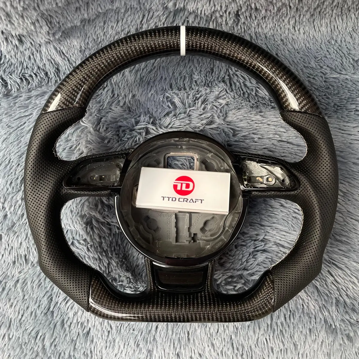 Ttd Craft Audi A3 A4 A5 A6 A7 A8 S3 S4 S5 S6 S7 S8 Rs3 Rs4 Rs5 Rs6 Sq5 Carbon Fiber Steering Wheel 1