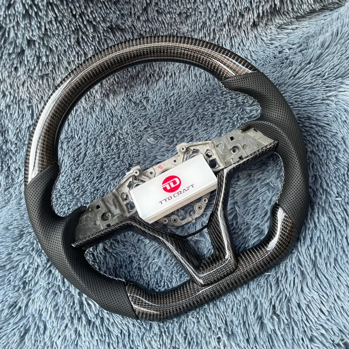 Ttd Craft Nissan 2019-2025 Altima Versa Sentra Carbon Fiber Steering Wheel 2