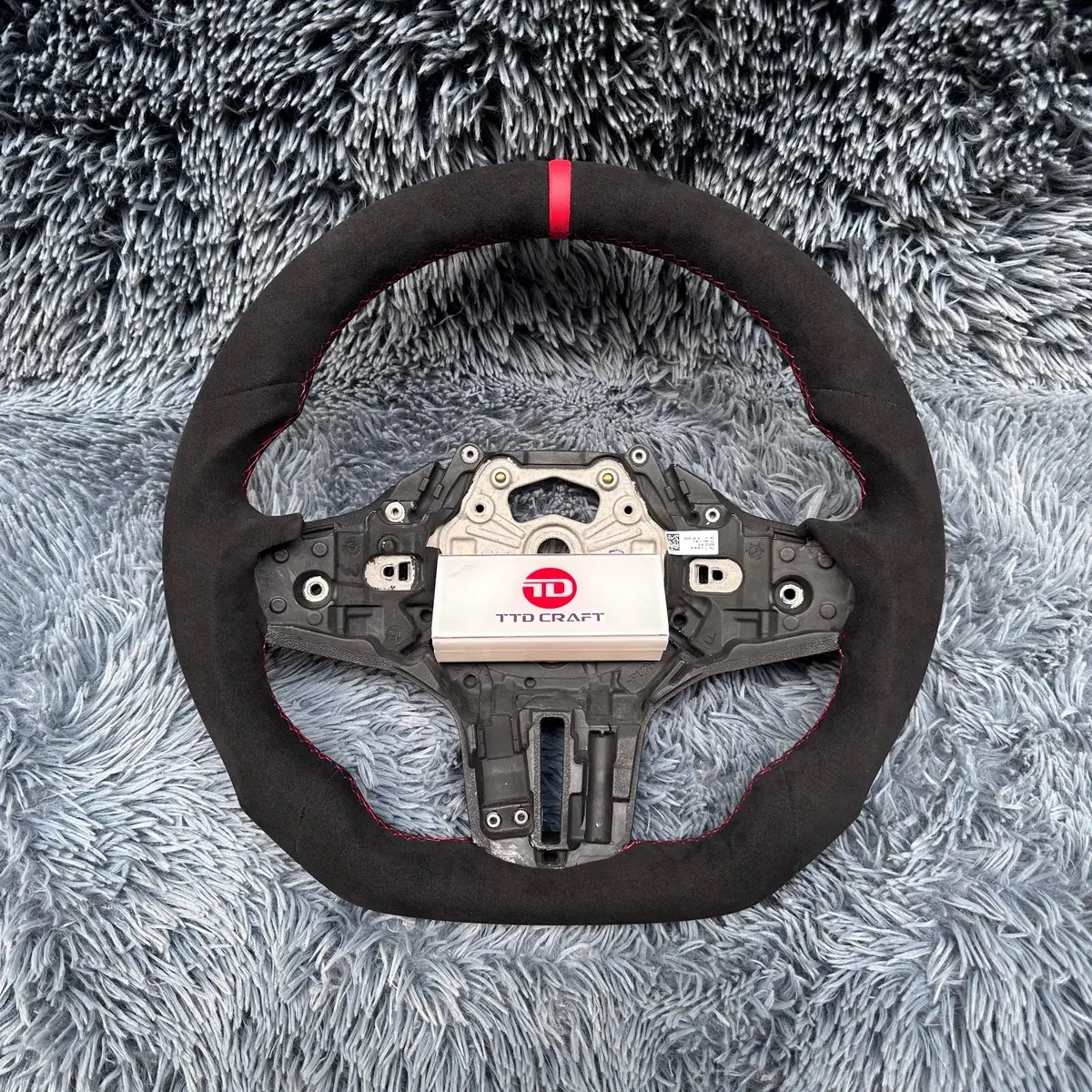 Ttd Craft Bmw F40 F44 F87 F82 F83 G20 G21 G28 G22 G80 Full Alcantara Steering Wheel 1