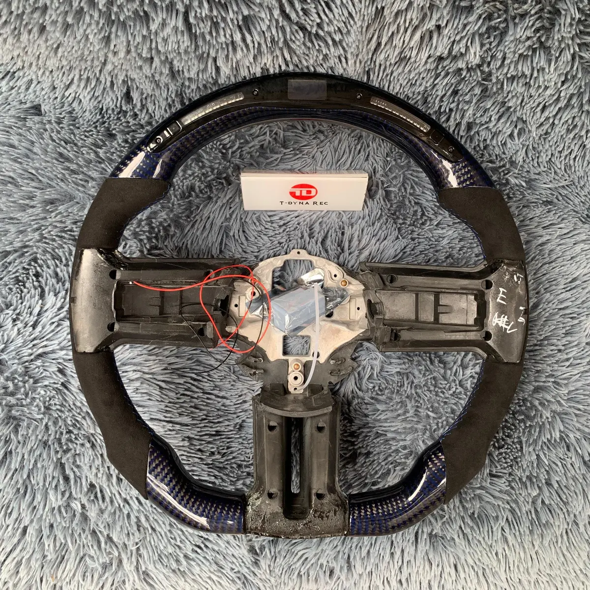 Ttd Craft Ford 2010-2014 Mustang Gt Shelby Gt500 Carbon Fiber Steering Wheel 1
