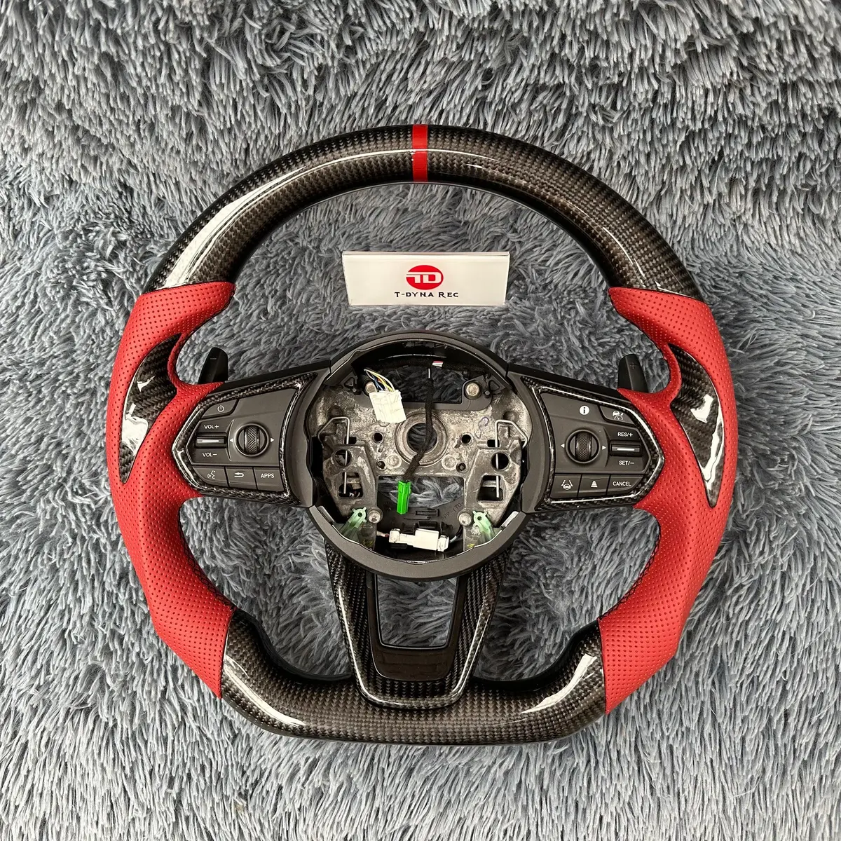 Acura 2021-2026 Tlx/Mdx Carbon Fiber Steering Wheel With Carbon Grips |Ttd Craft 1
