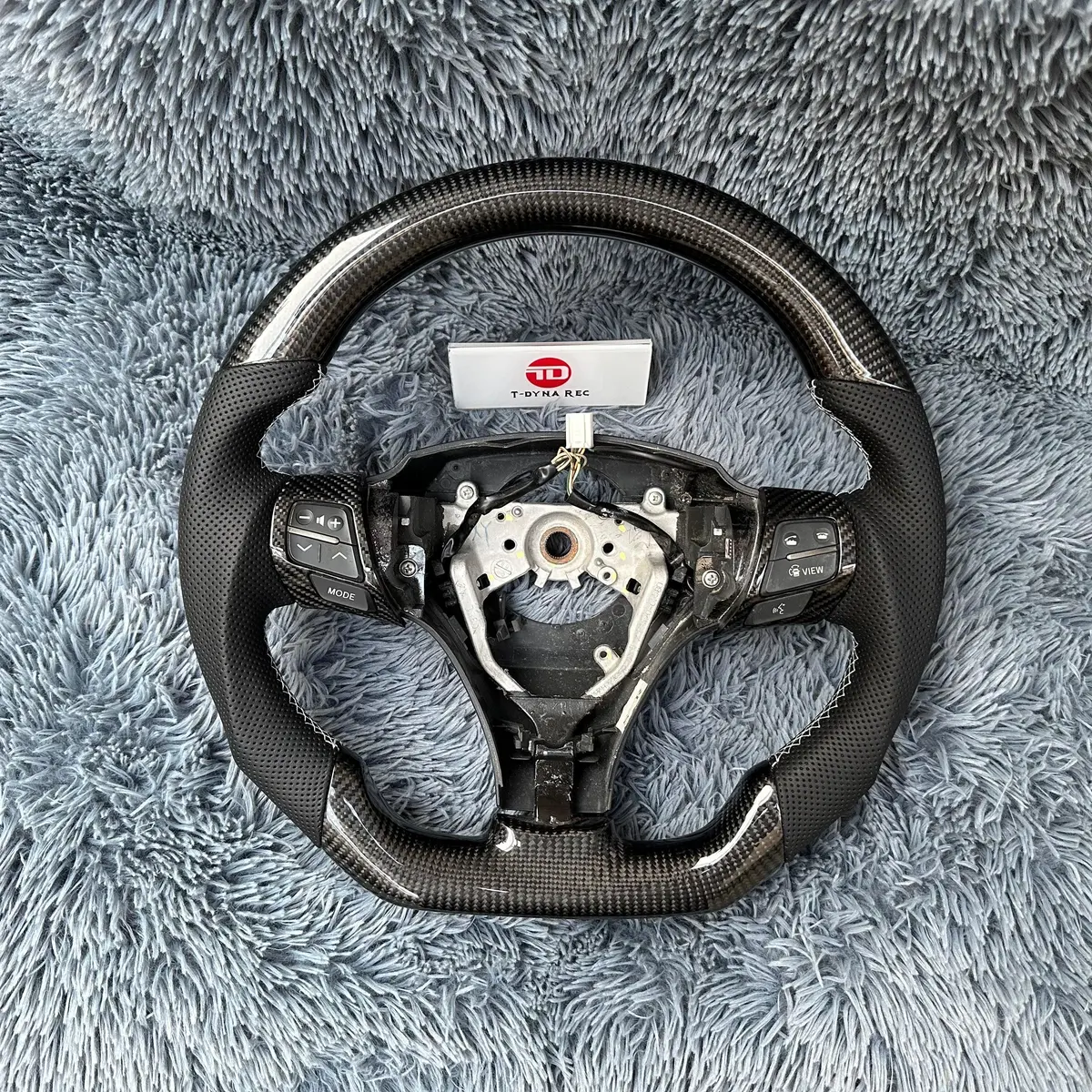 Ttd Craft Toyota 2007-2010 Camry /2009-2012 Venza Carbon Fiber Steering Wheel 1