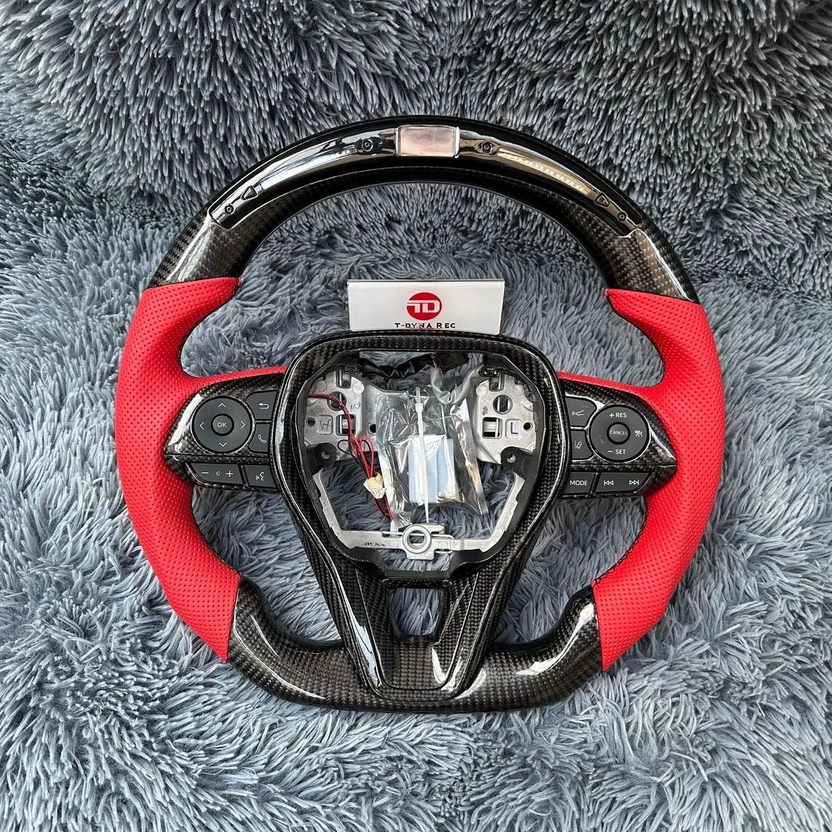 Ttd Craft Toyota 2019-2026 Corolla Hatchback Rav4 Led Carbon Fiber Steering Wheel 1
