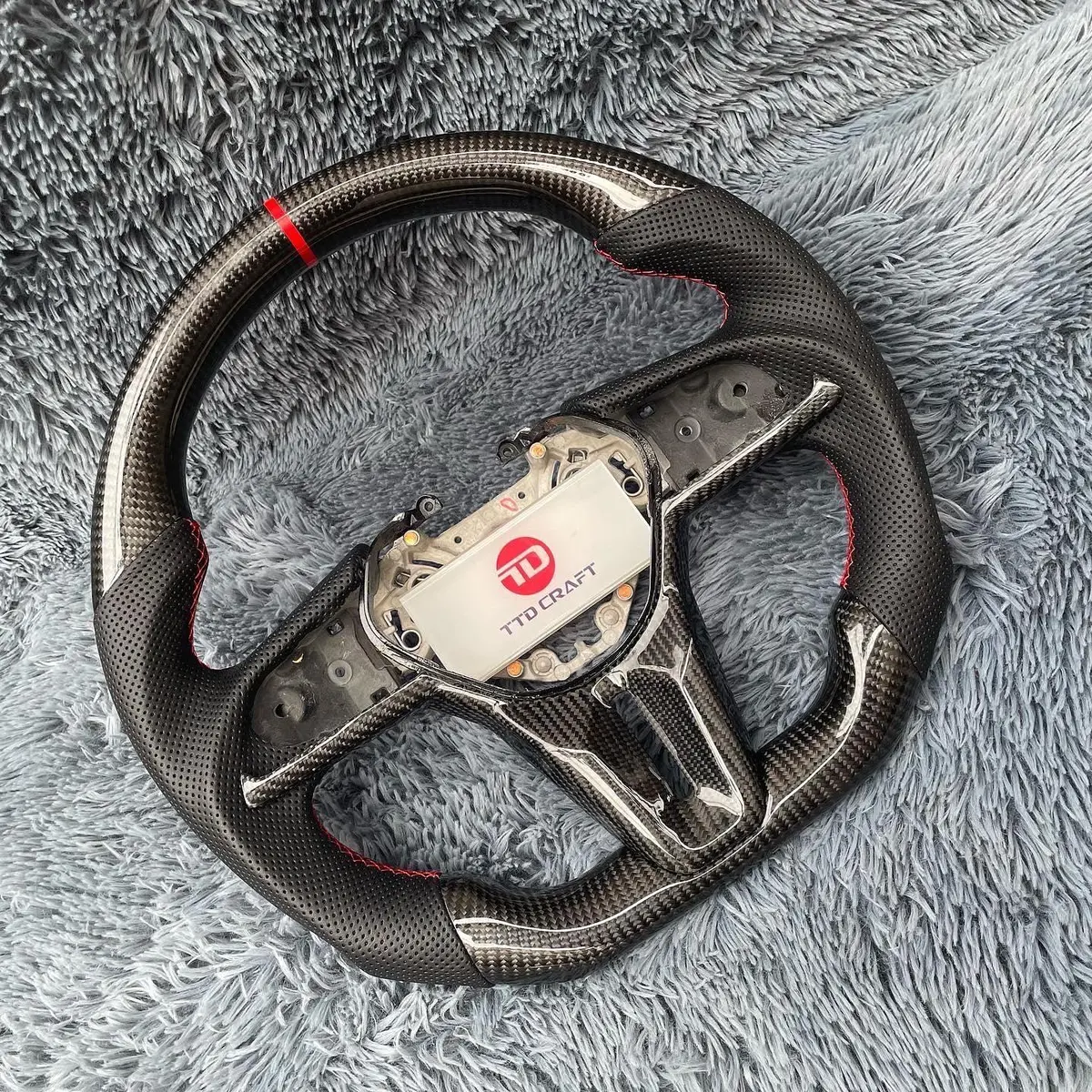 Carbon Fiber Steering Wheel For Nissan 2017-2025 Gtr | Ttd Craft 2