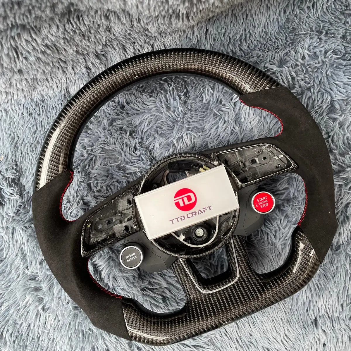 Ttd Craft Audi 2017-2020 8V B9 A3 S3 Rs3 A4 S4 A5 S5 Rs5 Carbon Fiber Steering Wheel 2