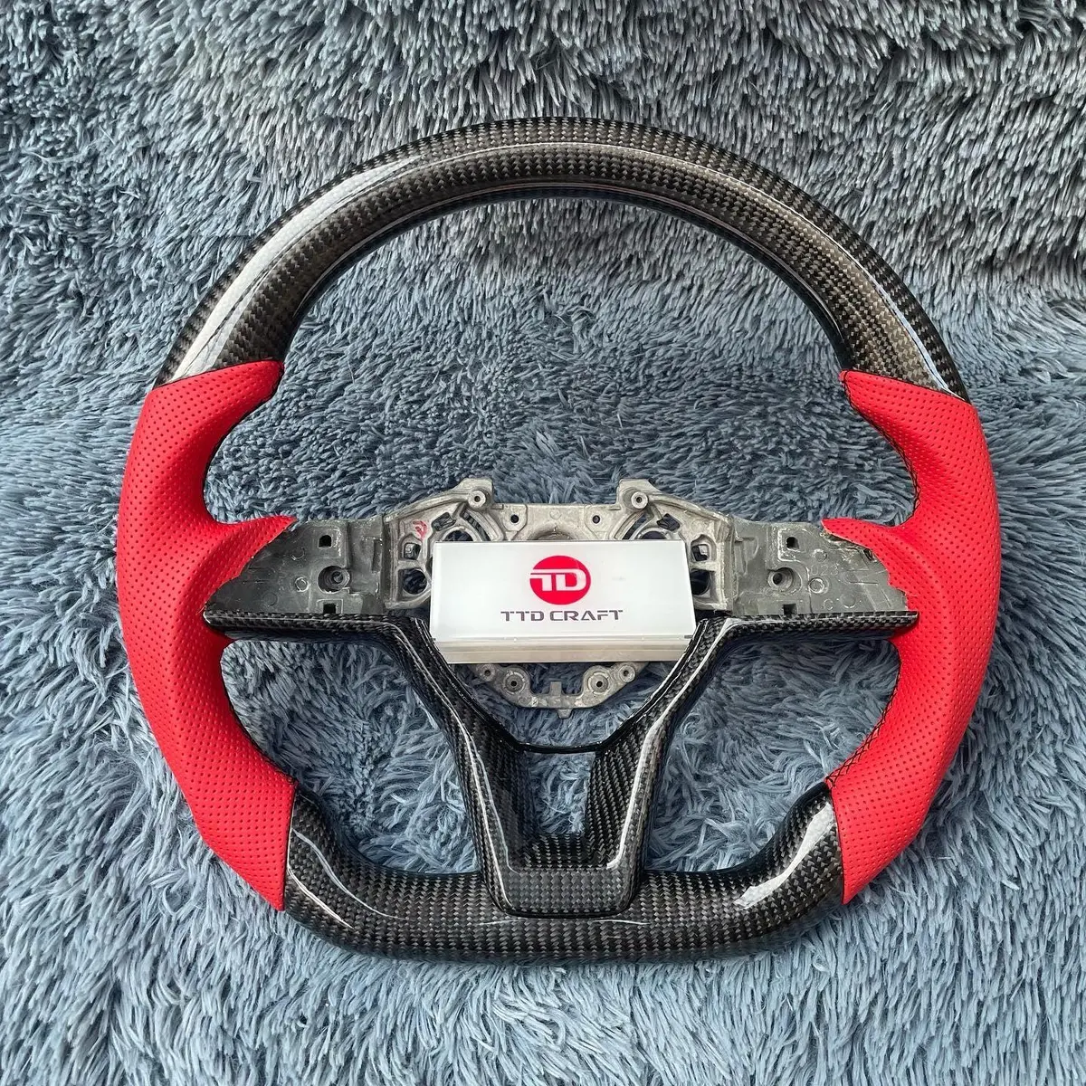 Ttd Craft Nissan 2018-2024 Leaf Kicks Carbon Fiber Steering Wheel 1