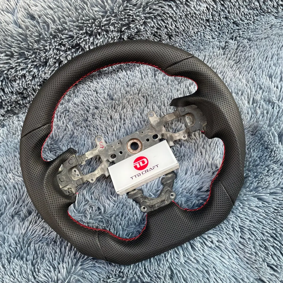 Ttd Craft 9Th Gen Civic 2012-2015 Type R Fk2 Si Leather Steering Wheel 2