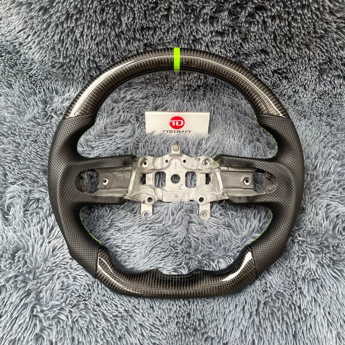 Ttd Craft Jeep 2018-2026 Wrangler / Gladiator Carbon Fiber Steering Wheel 1