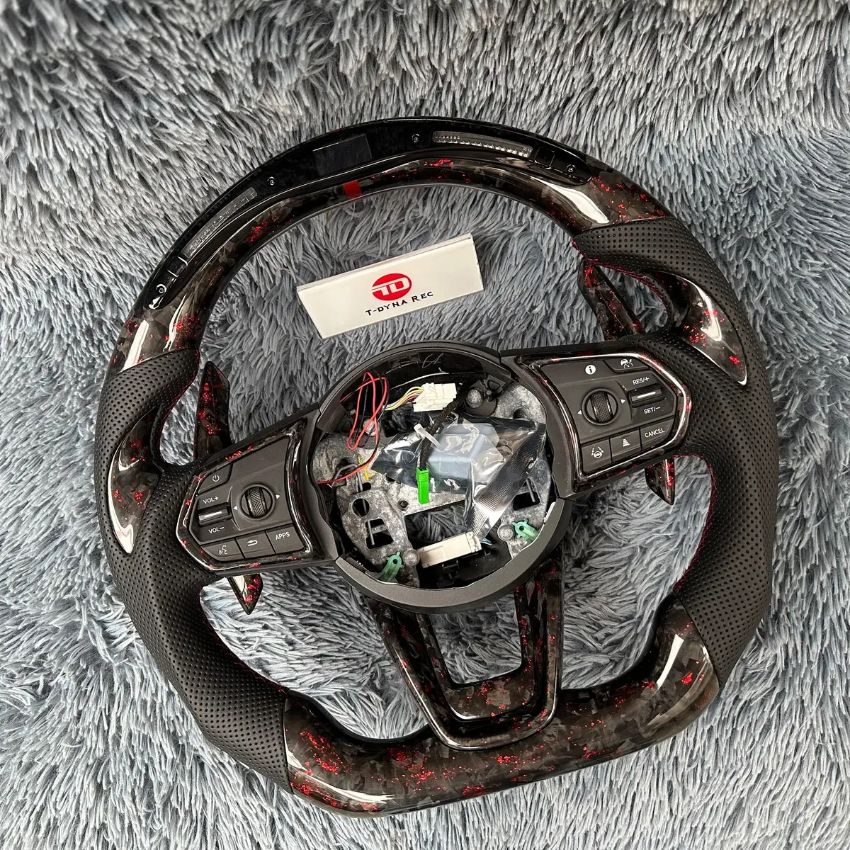 Customized Led Carbon Fiber Steering Wheel For Acura 2021-2026 Tlx/Mdx 2