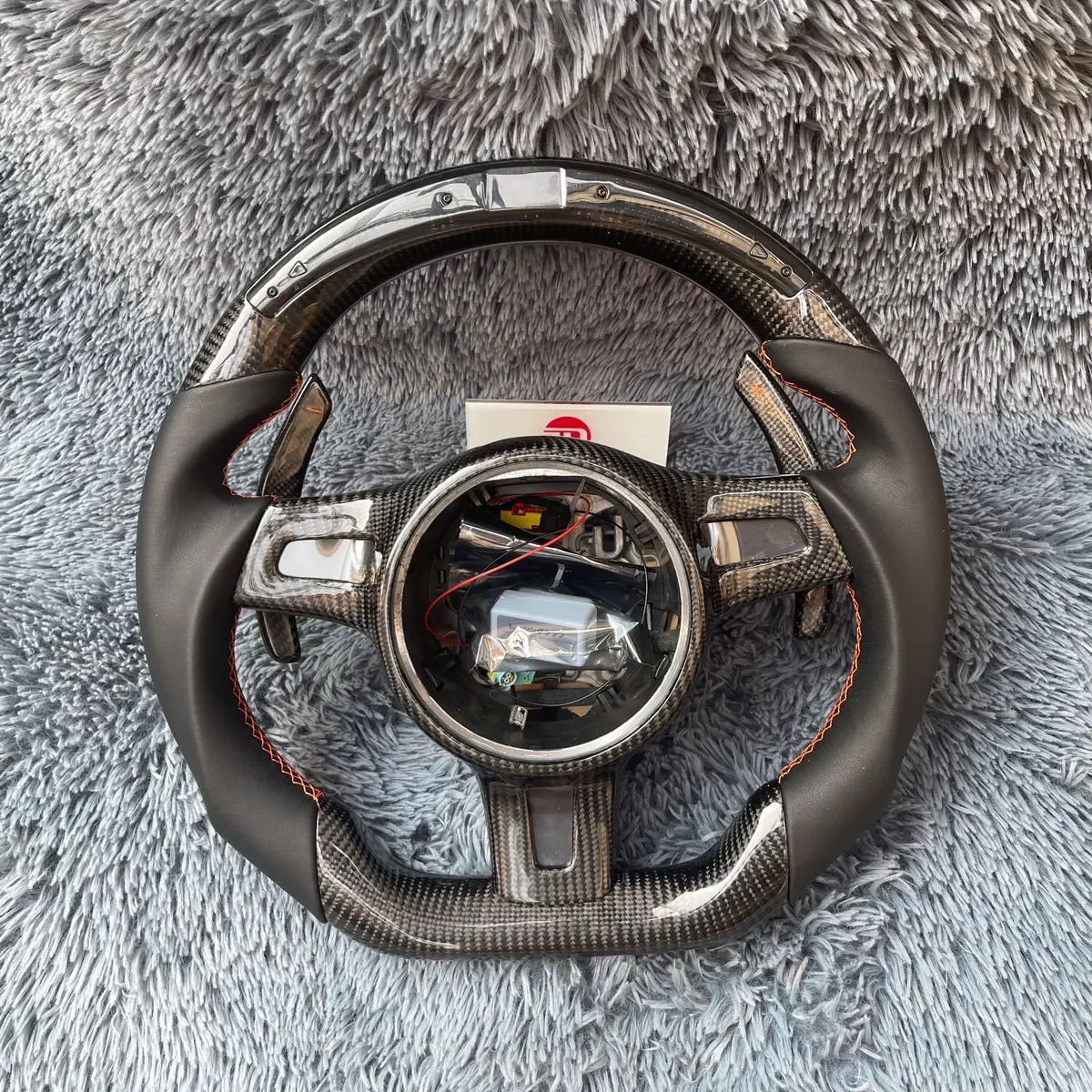 Ttd Craft Porsche 991 911 Gt3 Boxster Cayman Cayenne Panamera Steering Wheel With Led 1