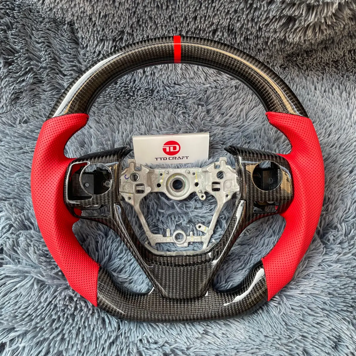 Ttd Craft Toyota 2014-2018 Corolla / 2013-2018 Rav4 Carbon Fiber Steering Wheel 1