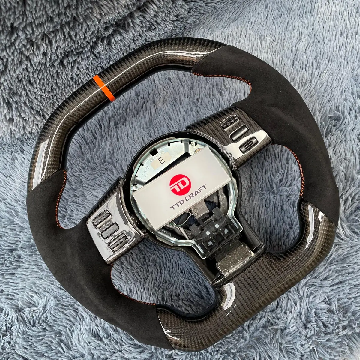 Ttd Craft Infiniti 2003-2008 Fx35 Fx45 Carbon Fiber Steering Wheel 2